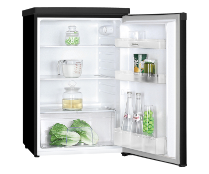 Lodówka i zamrażarka Lodówka MPM 131-CJ-18/AA Mini 85cm Ciemny Inox 127L